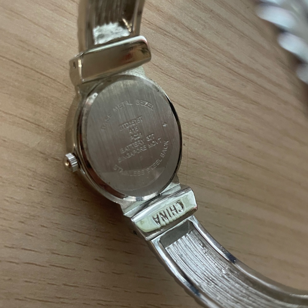 Studio Time Silver Cuff Watch - image 2